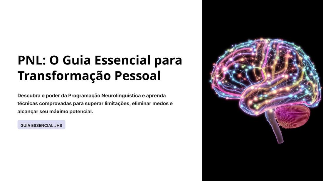Capa do ebook PNL — Programação Neurolinguística